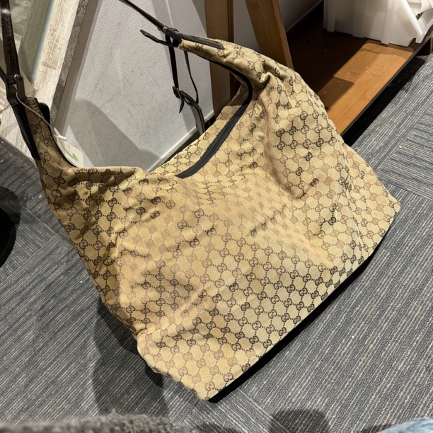 95新 GUCCI/古驰 古驰老花单肩托特大包/1643064/jjj