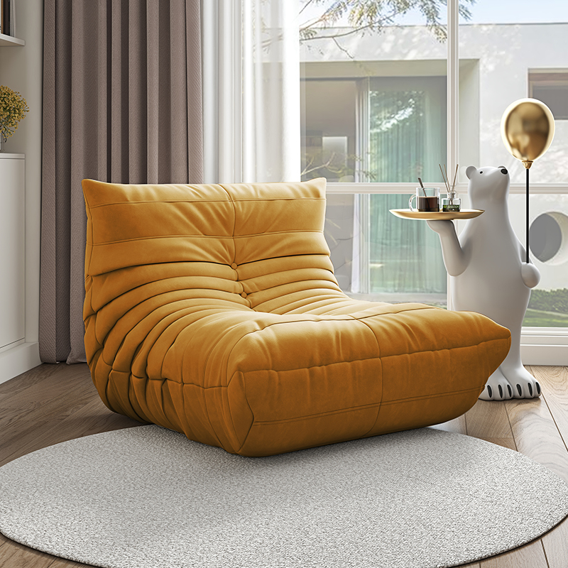 毛毛虫懒人沙发沙发可躺可睡网红创意原版多功能榻榻米单人沙发椅