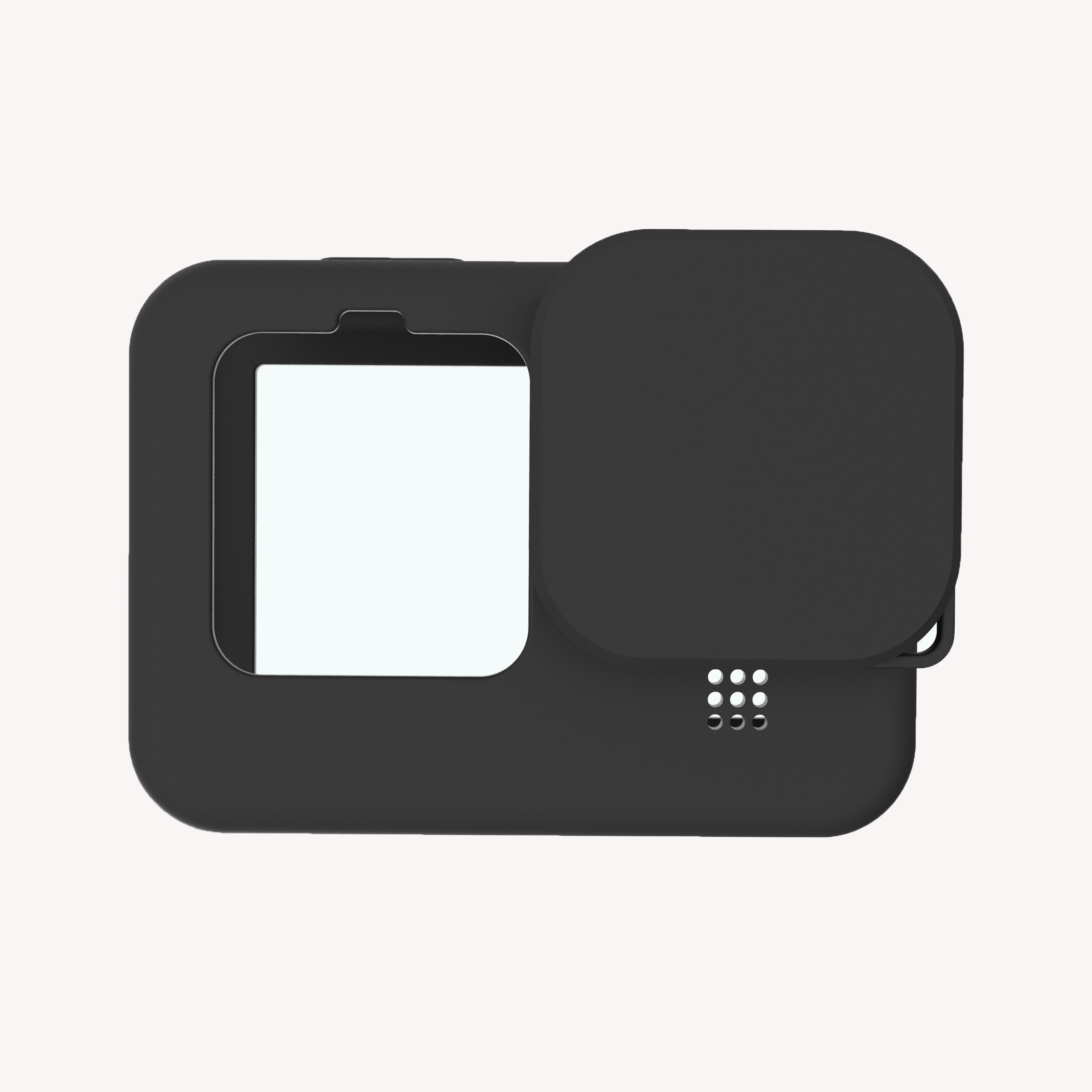 适用gooro9/10/11硅胶套免拆硅胶更换电池 gopro防震便携保护配件