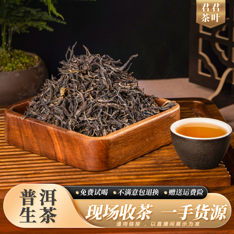 585号2023年拉祜烤茶普洱生茶散茶（250g）11.21
