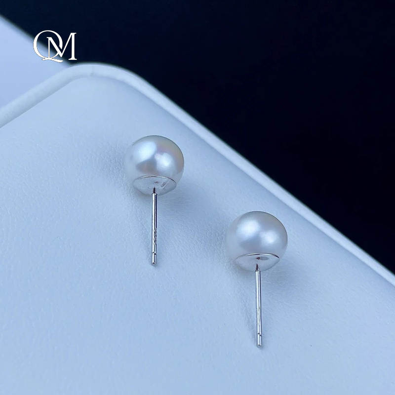 足银耳饰 【升级999高胖大号空姐耳钉】9-10mm轻奢仙女EH80030SY