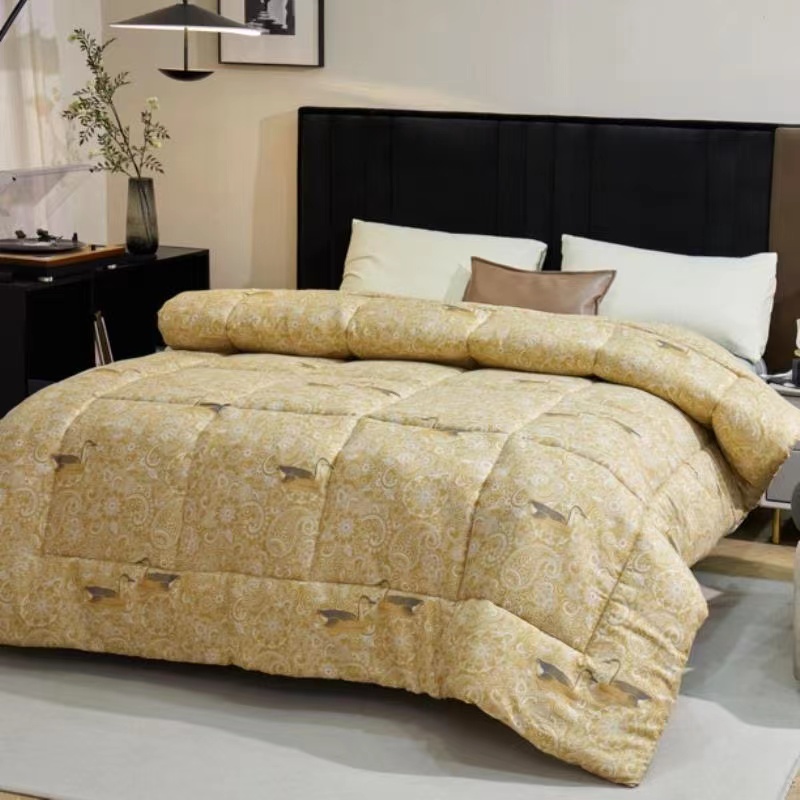 Z雁鹅保暖蓄热冬被星际酒店双人被子 2.0*2.3米 8斤