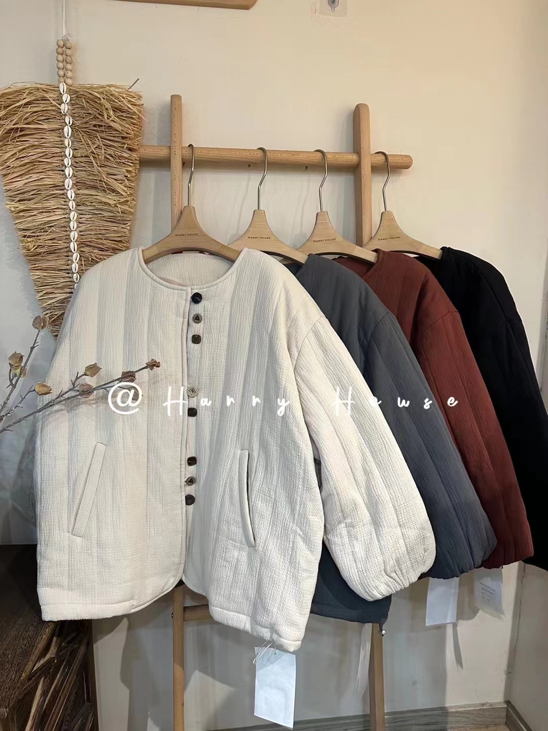 叨叨推荐款 HH#220-1#冬款加厚加棉外套（冬季新款）FL