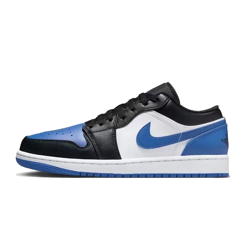 Nike/耐克大童NIKE Jordan 1白蓝黑低帮复古篮球鞋板鞋553560140