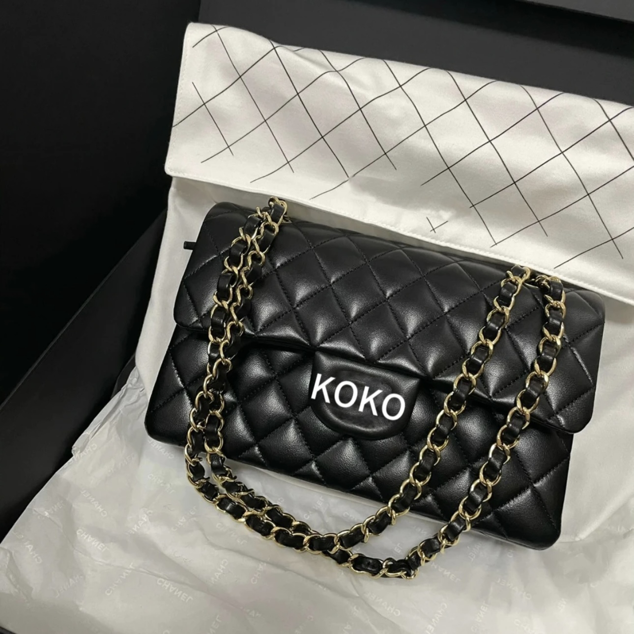 【XPEL女包旗舰店】第二批黑金羊bag