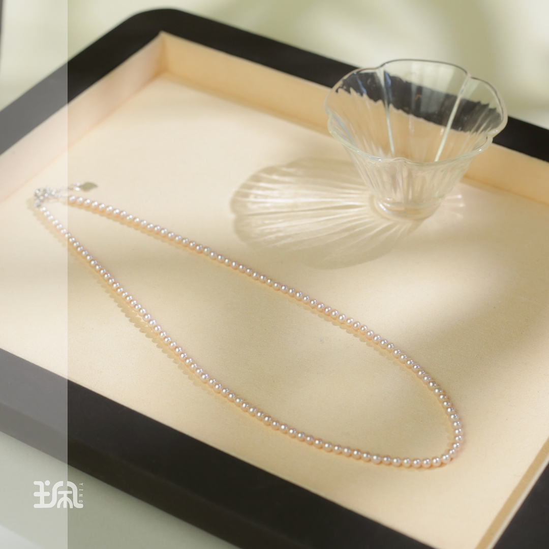 【佩佩】小粉调|淡水珍珠*项链*S925银镶嵌YB23081362多样性发货