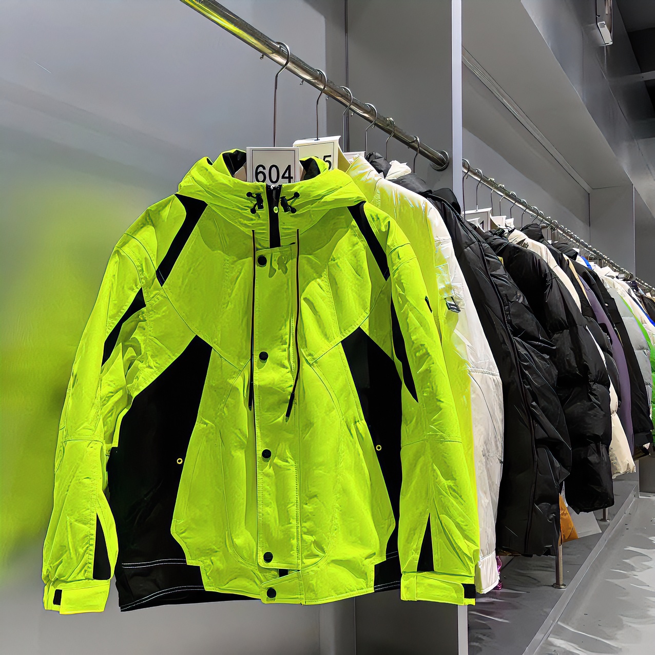 男士潮牌时尚休闲户外百搭羽服夹克 9818