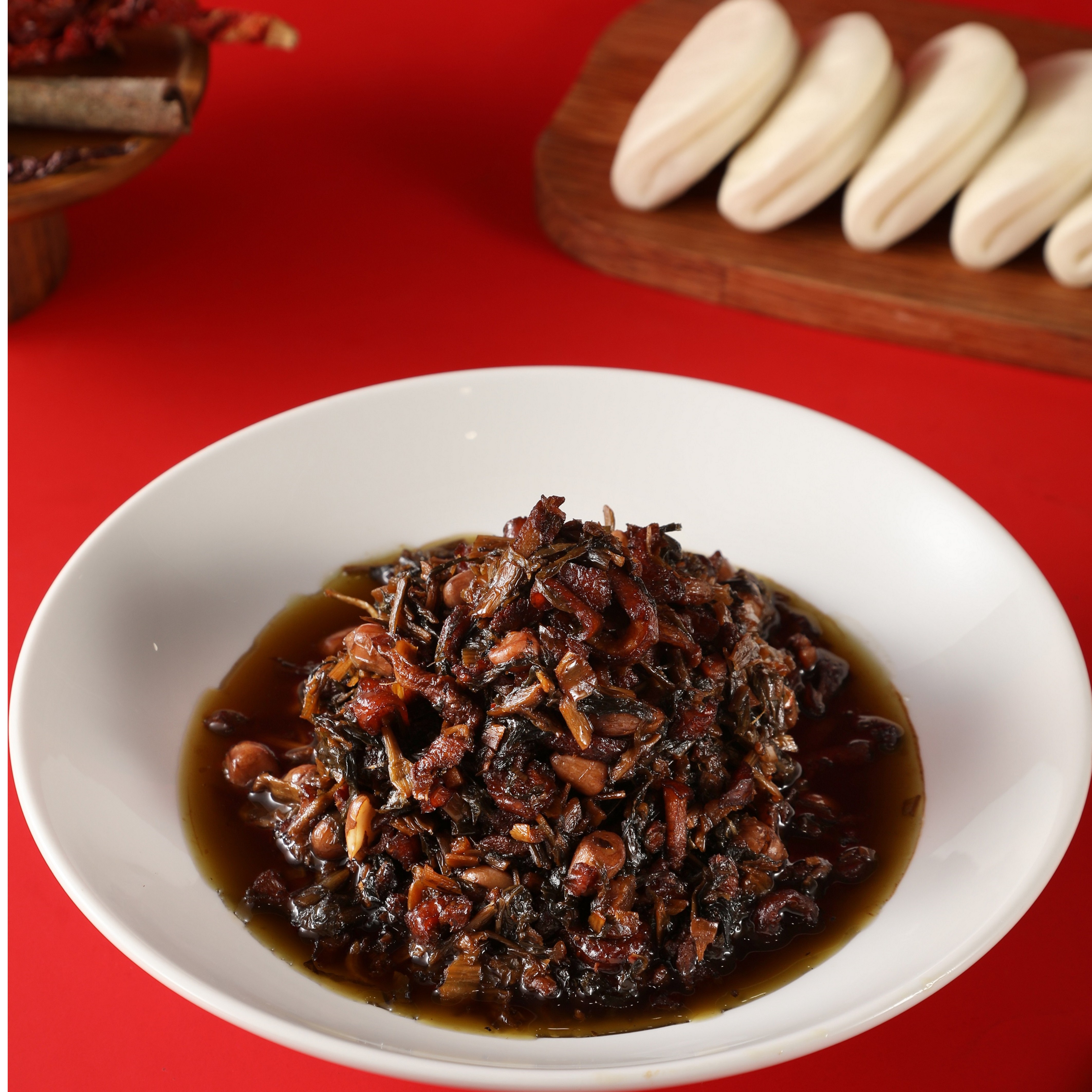 御徽缘（顺丰冷链）梅菜烧肉300g*4盒加热即食无防腐剂冷鲜嫩猪肉