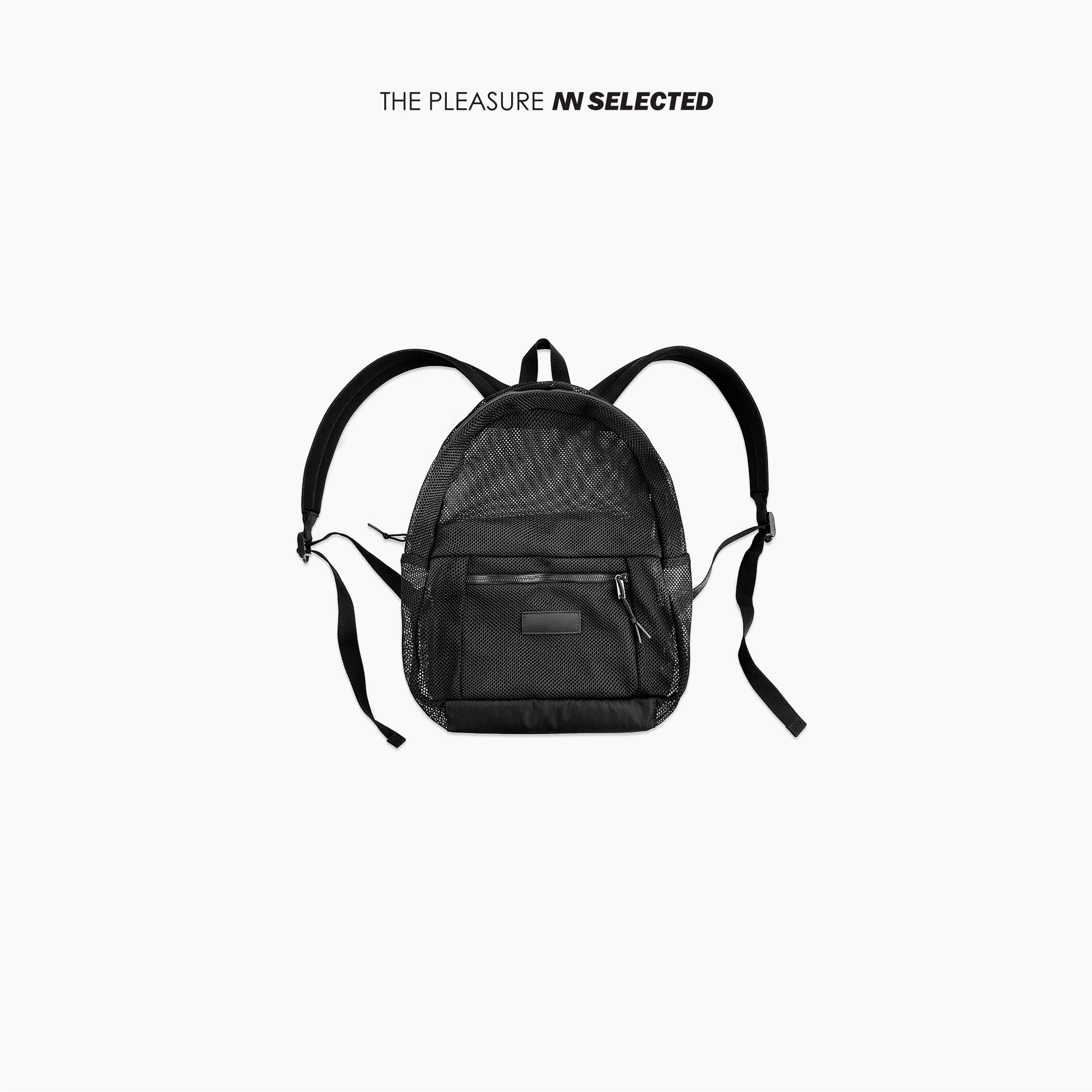 NNs小众设计师 2023杨树林高定休闲网格运动双肩背包 13128