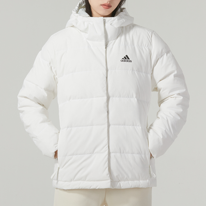 【奥莱特惠】阿迪达斯女装上衣羽绒服23冬季新款保暖运动休闲外套