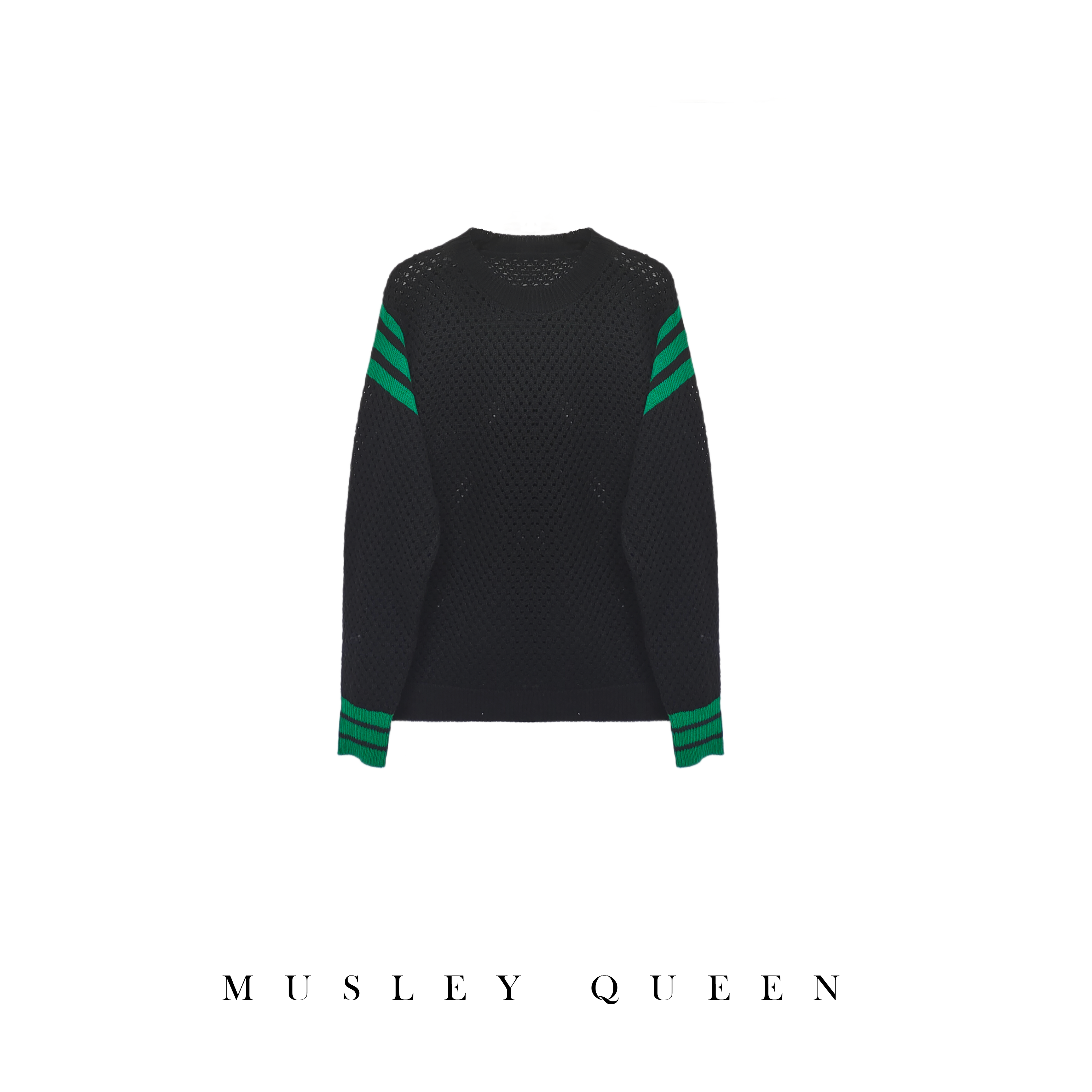 MusleyQueen时尚长袖针织套头毛衣YM16-F68
