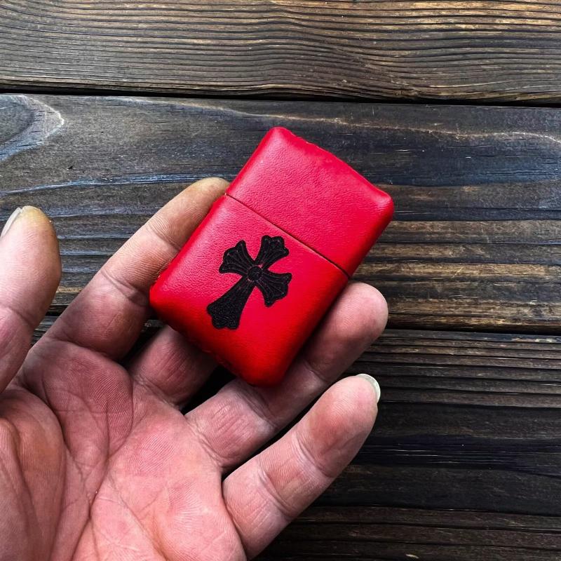 真皮ZIPPO火机套芝宝打火机保护套佐罗打火机套头层牛皮火机壳子