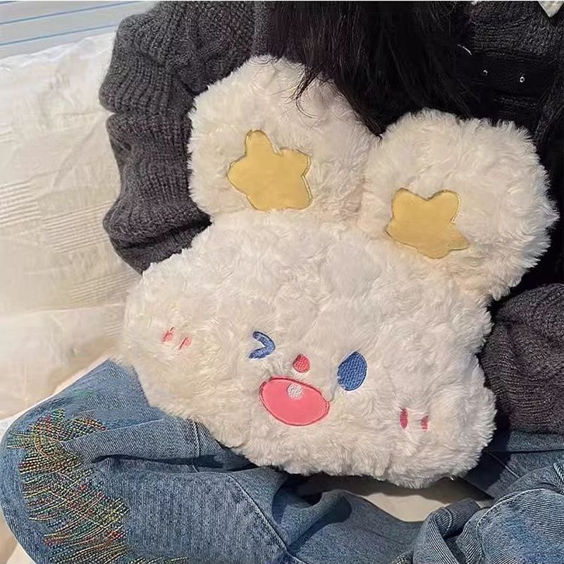 暖手抱枕毯子二合一睡觉可插手捂娃娃公仔毛绒玩具生日礼物女生