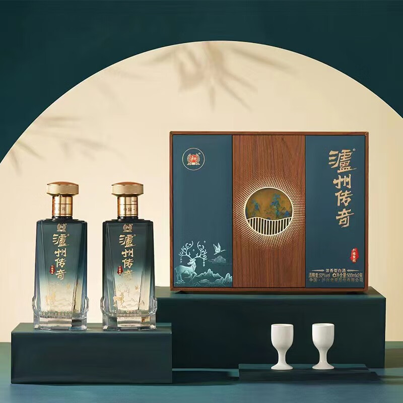 LUZHOU/泸州泸州传奇 仁缘聚福 52度浓香型 白酒礼盒52度500mL