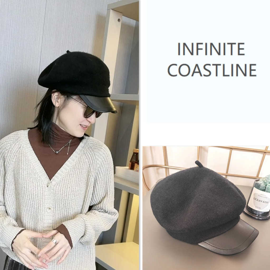 【春晓定制】秋冬贝雷帽百搭八角帽