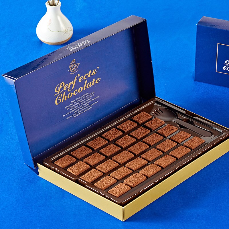 日式生巧克力冰山熔岩黑巧克力送男女友万圣节礼物礼盒装