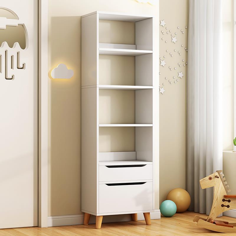 【超值购】书柜落地多层置物柜家用客厅靠墙收纳柜储物柜简易书架