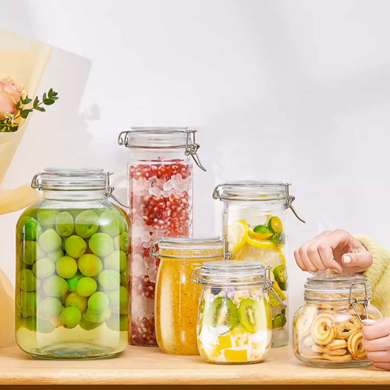 泡酒玻璃密封罐瓶青梅果酒瓶酿酒罐杨梅酒容器空瓶酒坛自制存酒桶