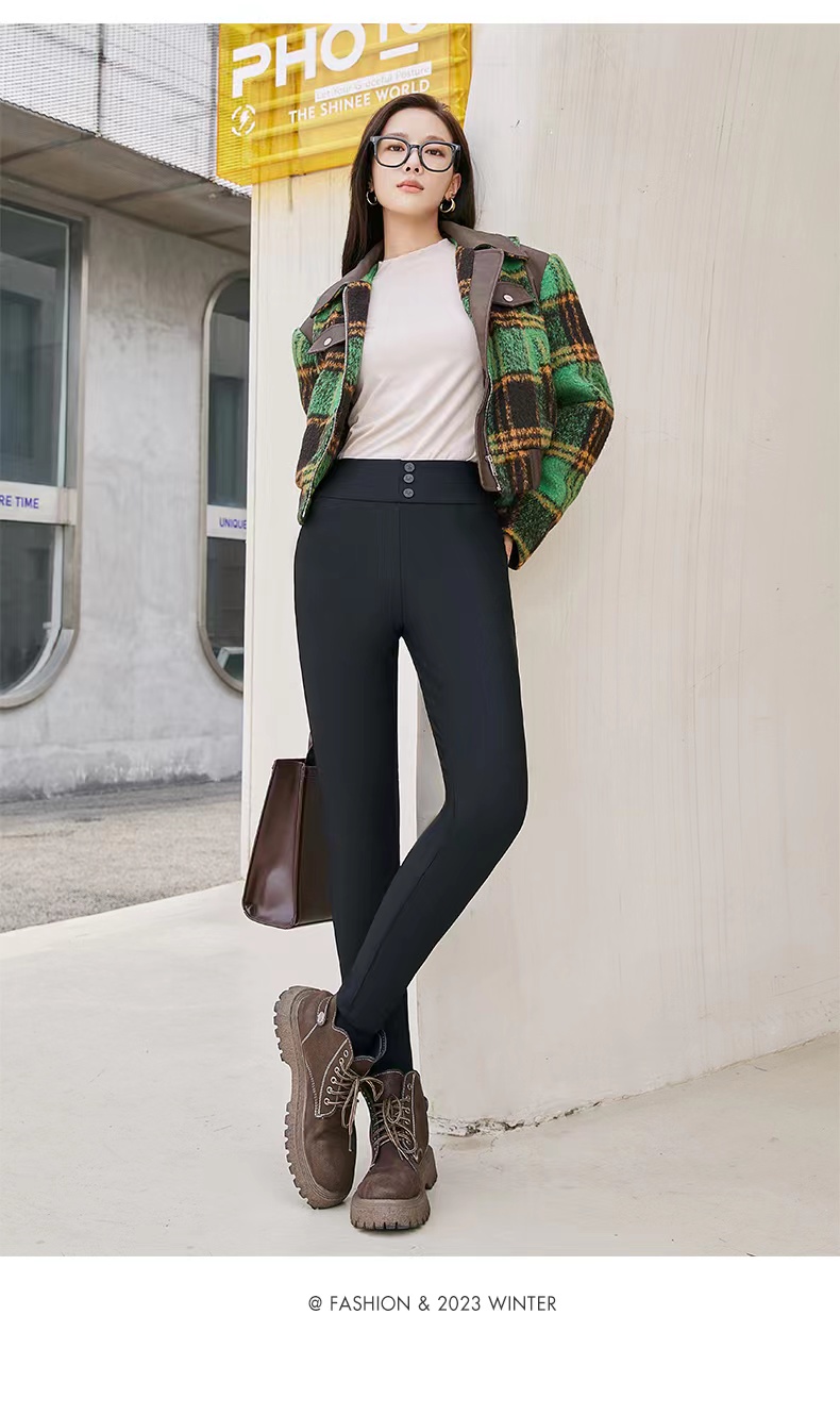 新款【2334】老板娘推荐女士舒适时保暖外穿休闲秋冬羽绒裤