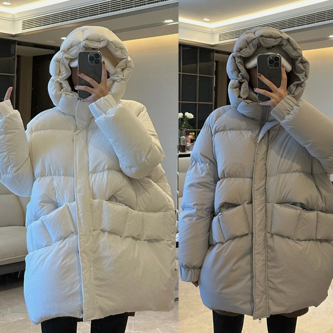 面包星人 酥软好质感两色羽绒服
