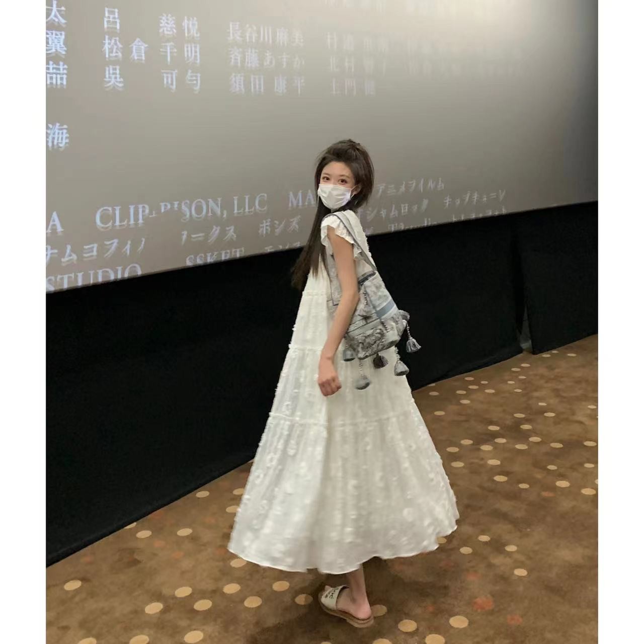 第27次春天 小飞袖连衣裙