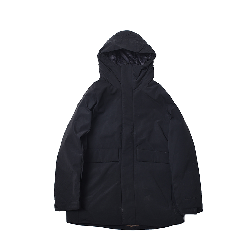 秋冬保暖男女童连帽灰鸭绒羽绒服外套 351