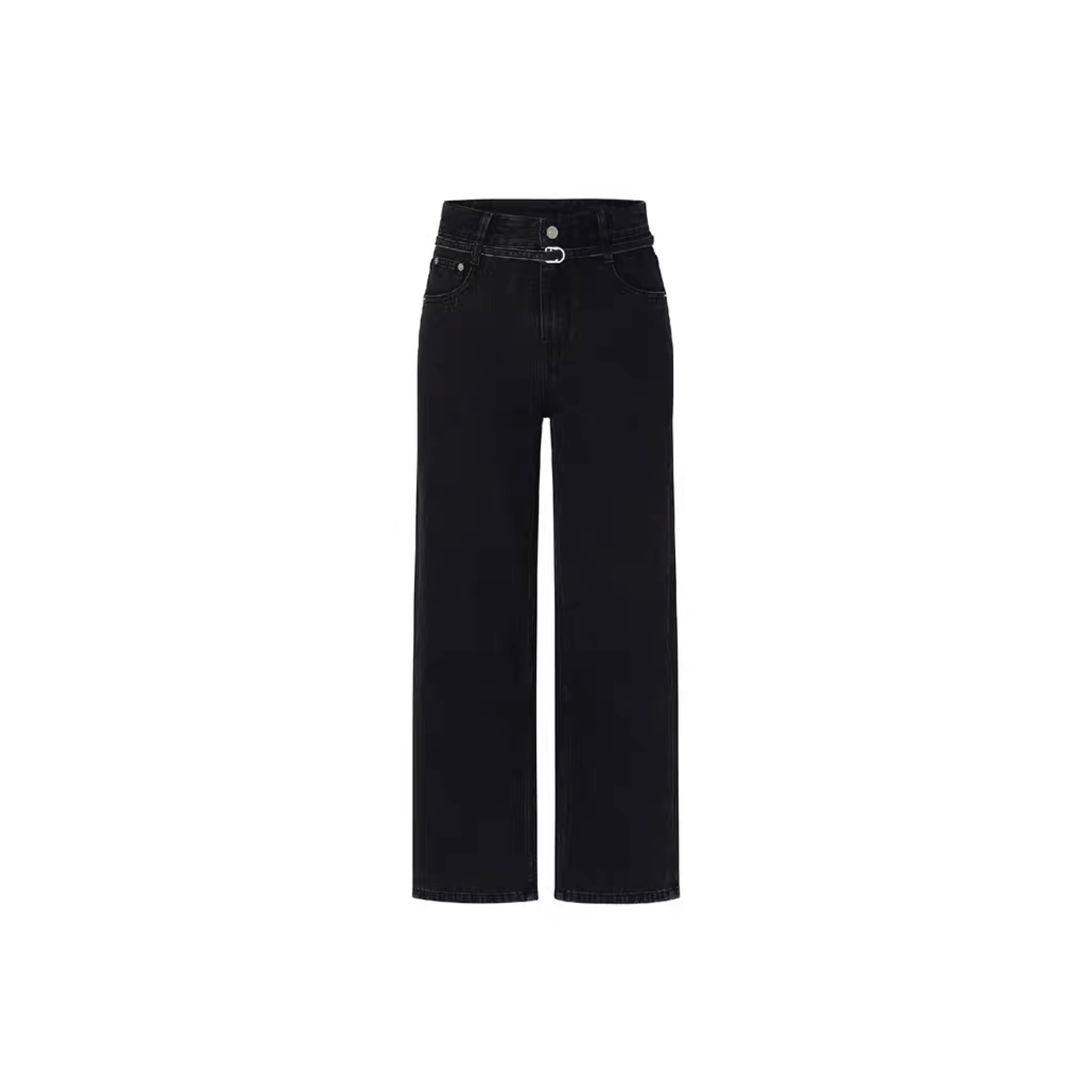 MO款 特重工！版型绝绝绝子 加绒中低腰宽松直筒牛仔裤 23年秋款