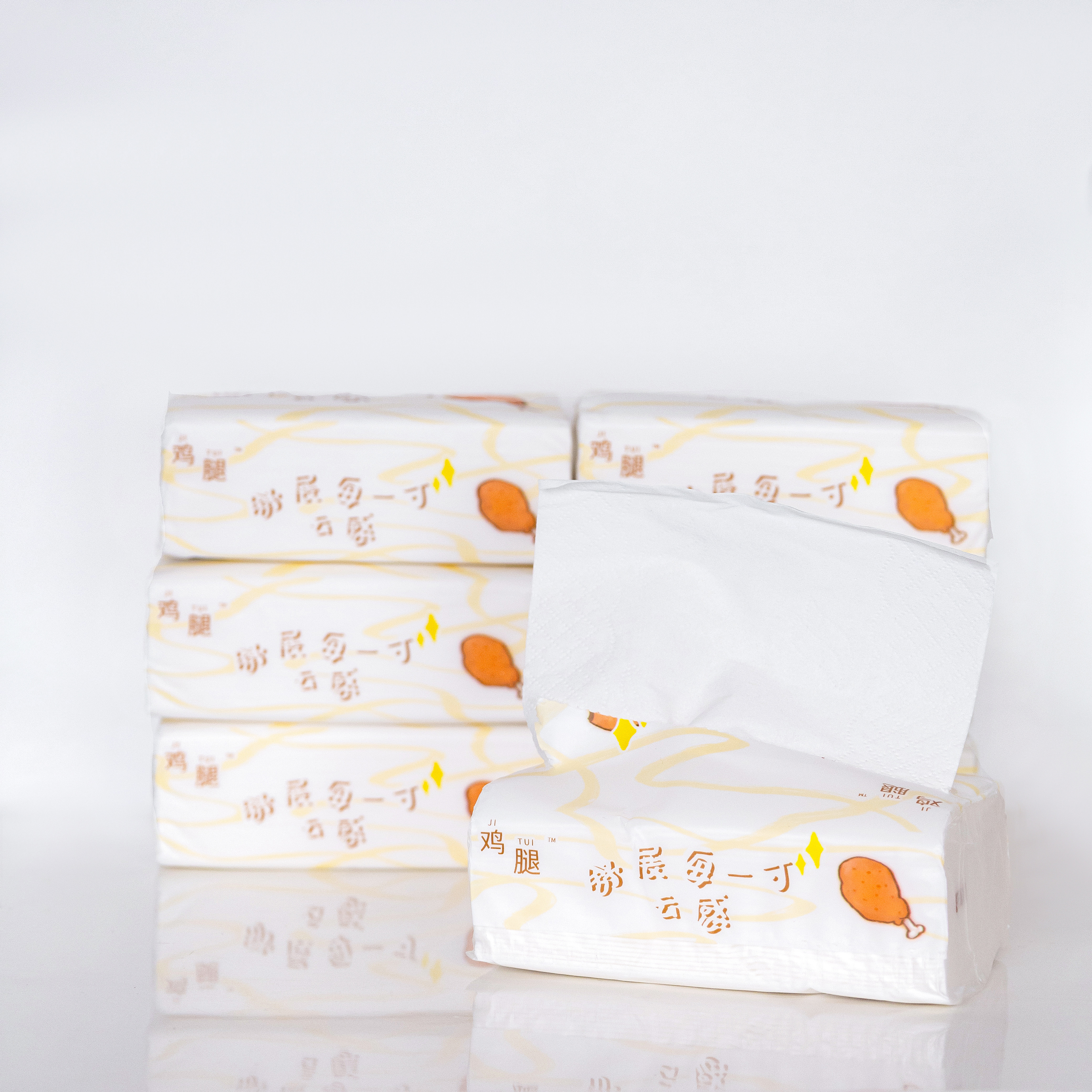 [拍一发四]家用抽取式原生木浆非酥点茶点零食年货送礼手信食品