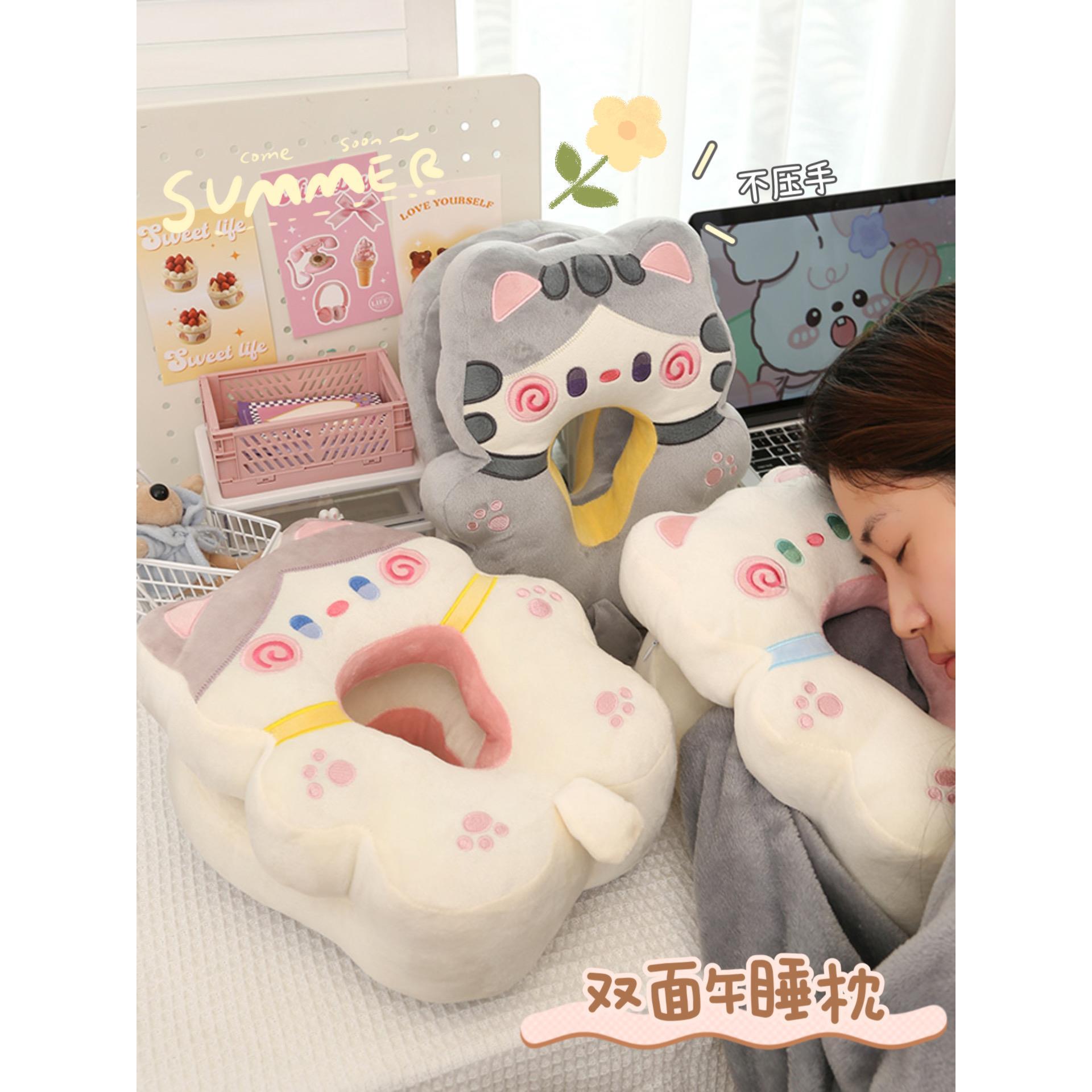 高中生午睡枕学生趴睡枕小学生儿童睡觉神器办公室午休专用枕头