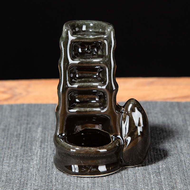 倒流香炉家用办公室室内檀香沉香熏香炉简约陶瓷摆件香薰净化空气