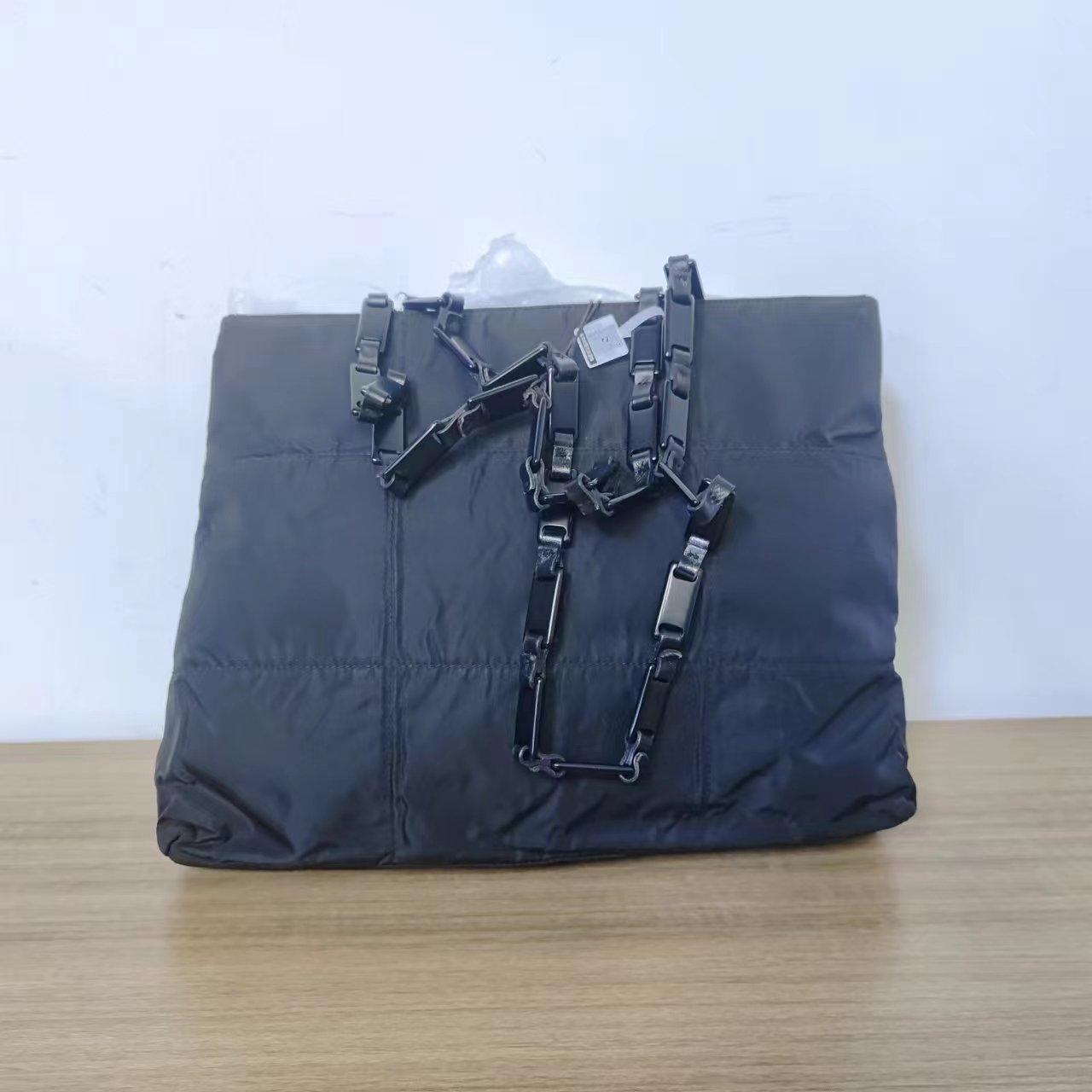 95新  【桔夕天歌】B19 Prada 黑色托特包