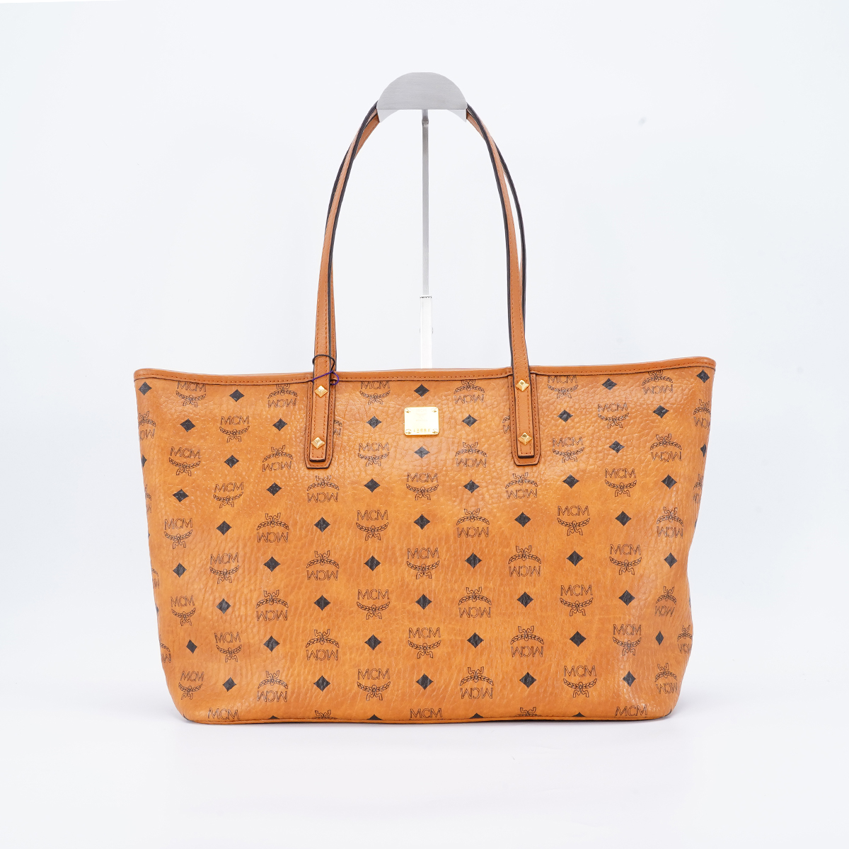 95新   MCM 托特包干邑色/BG22000316