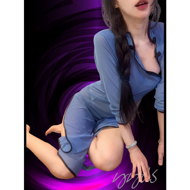 性感网红民国风学生激情诱惑纯欲连体修身御姐旗袍复古连体制服