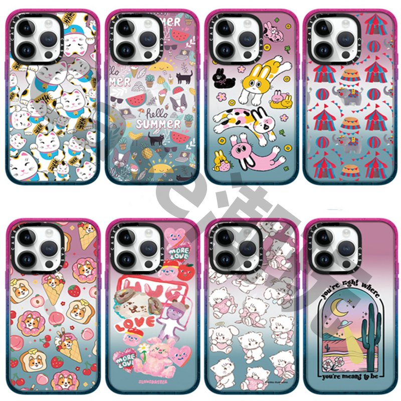 Case棉花糖系列苹果15Promax全包手机壳iphone14网红保护套13女潮