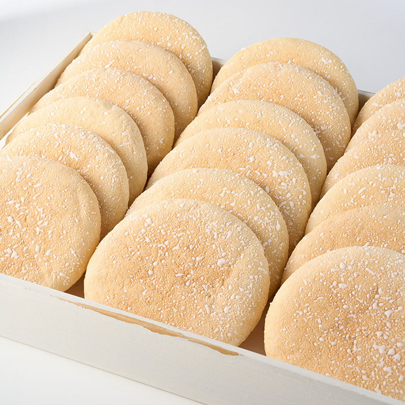 山药吐司饼软雪饼面包法饼奶香饼发饼营养糕点老人零食品早餐整箱