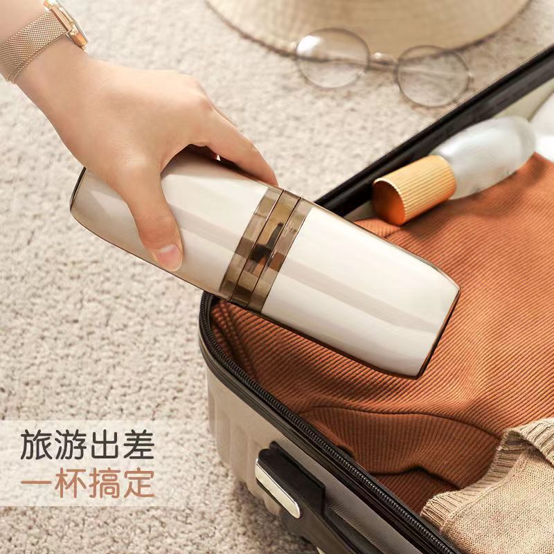 旅行/出差洗漱收纳杯 打开秒变4个杯子 满足一家人出行需要 便携