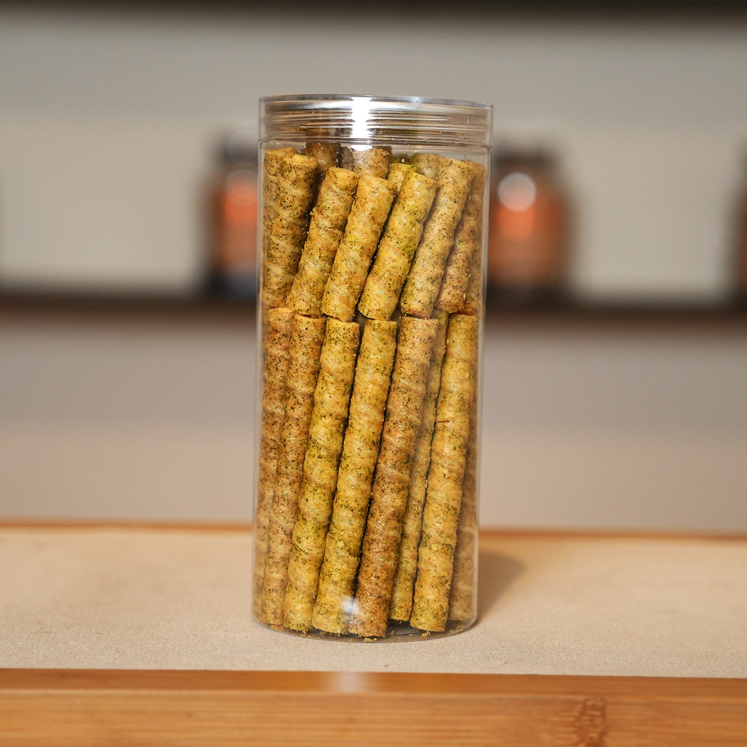 陈皮蛋卷1斤装/罐装