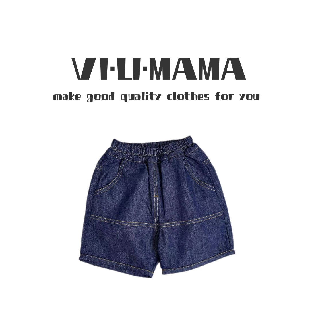 vilimama儿童牛仔裤休闲百搭韩版时尚洋气薄款高品质童装23068