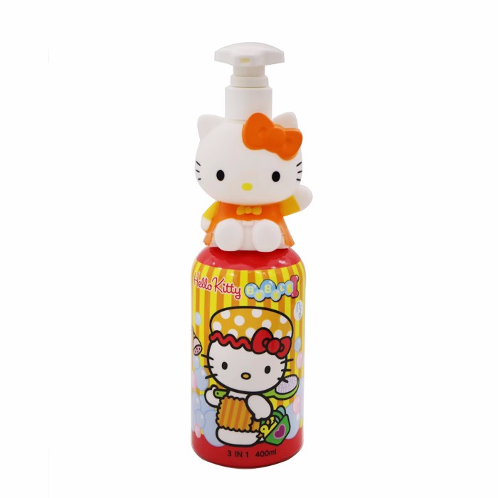 HELLO KITTY/凯蒂猫凯蒂猫保湿三合一洗发水沐浴露400ml