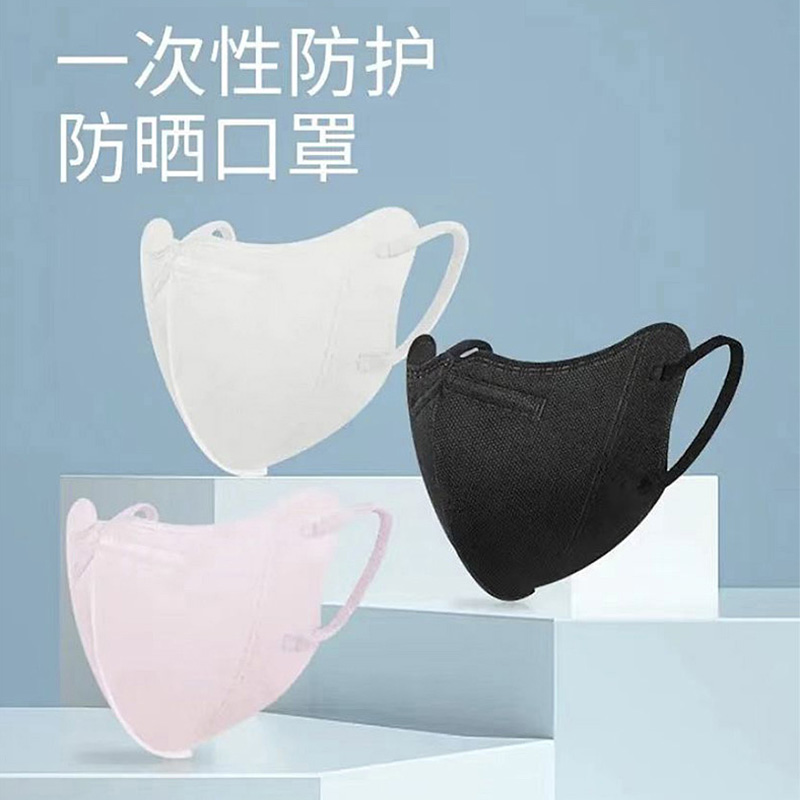 独立装防晒面罩夏季薄款透气防紫外线遮阳护眼角免洗一次性口罩