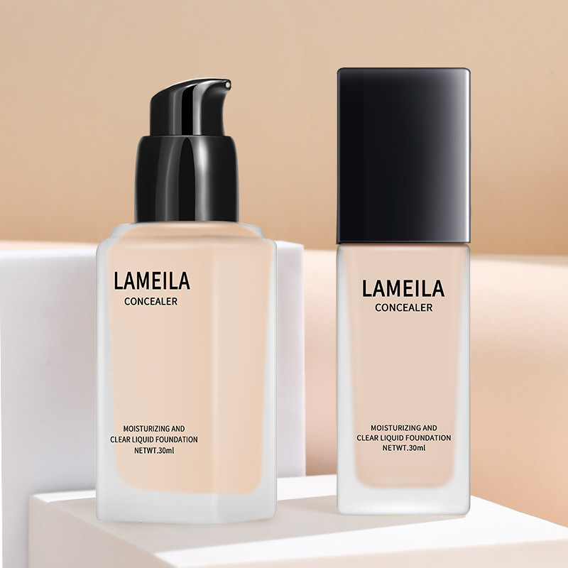 LAMEILA持妆粉底液女持久不易脱妆油皮干皮保湿遮瑕控油正品BB霜