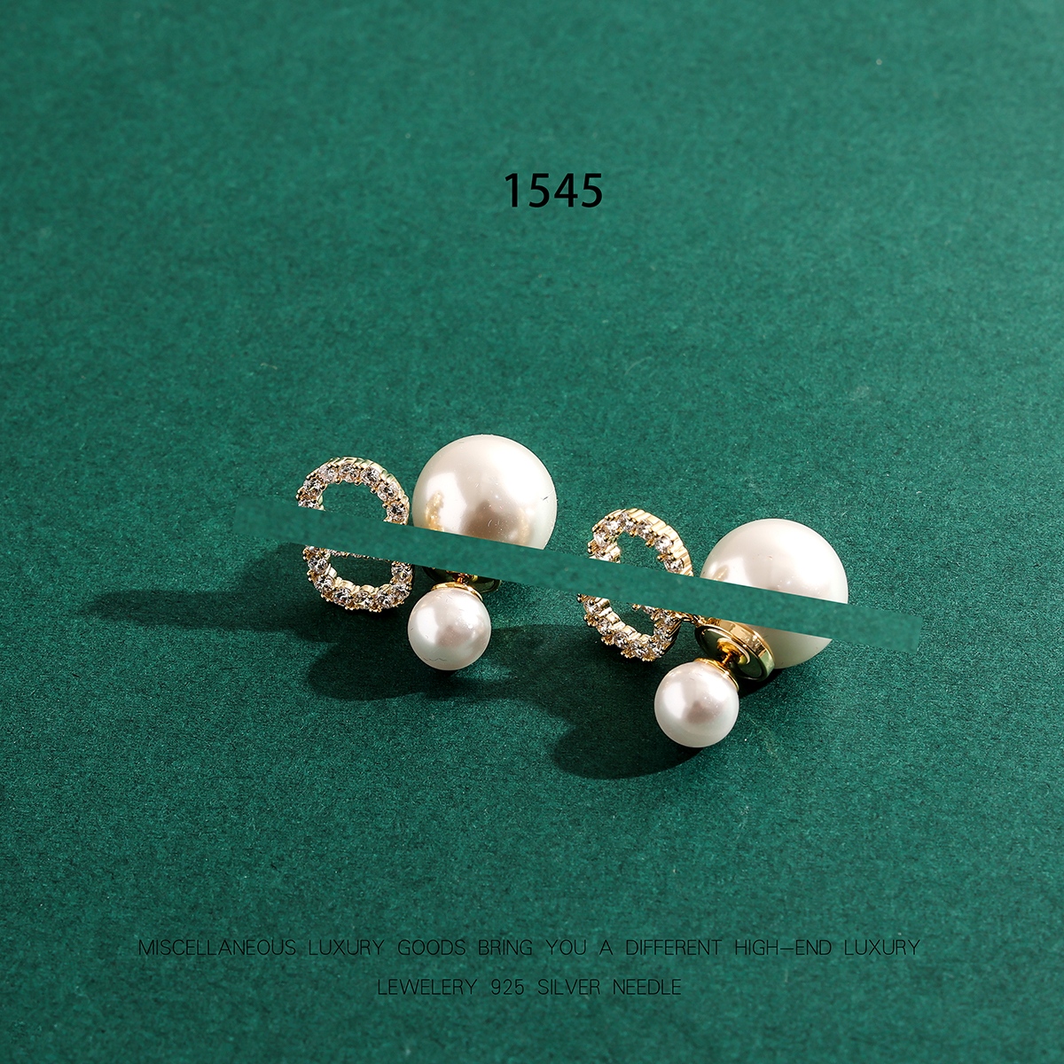 1545#气质时尚百搭简约经典优雅轻奢小众精致耳钉首饰