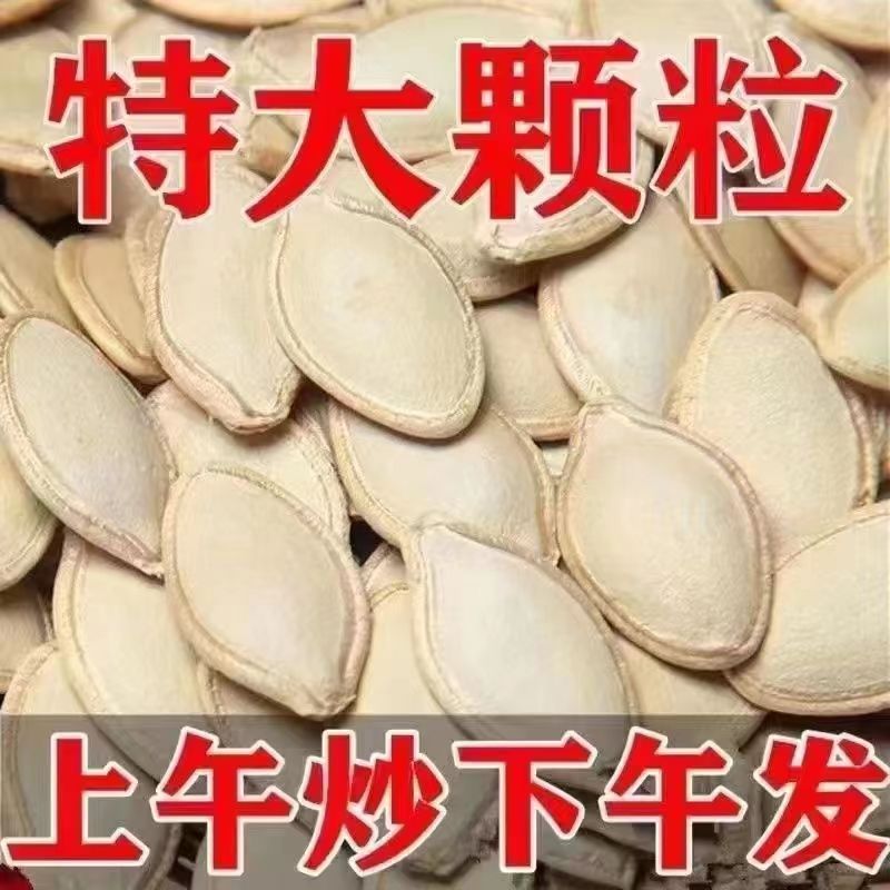 【首单立减】南瓜子原味椒盐五香南瓜籽炒熟大颗粒散装零食批发特色