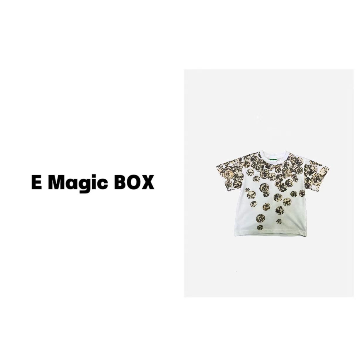 -E Magic Box童装“钱袋子”儿童限量款短袖63948