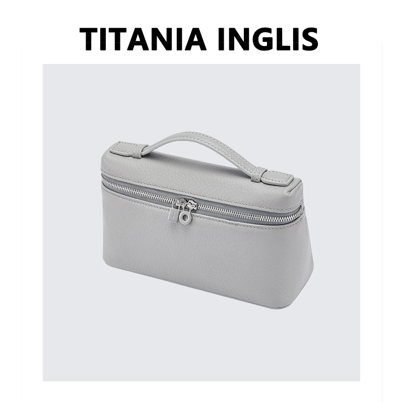 TITANIA INGLIS 简约时尚黑色手提包女轻奢手提百搭小包 D23-9009