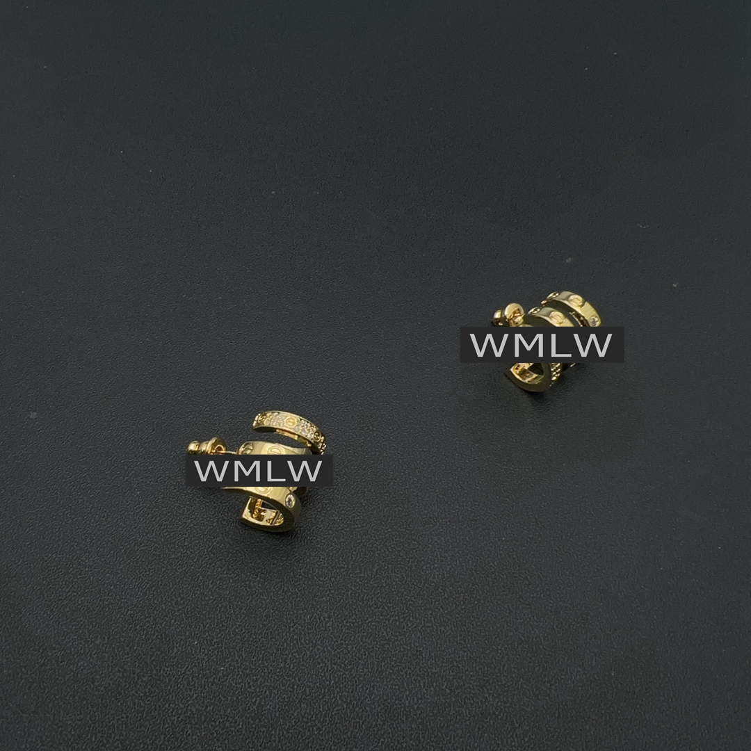 铜合金耳饰 2723饰品女士耳饰气质百搭简约 L414