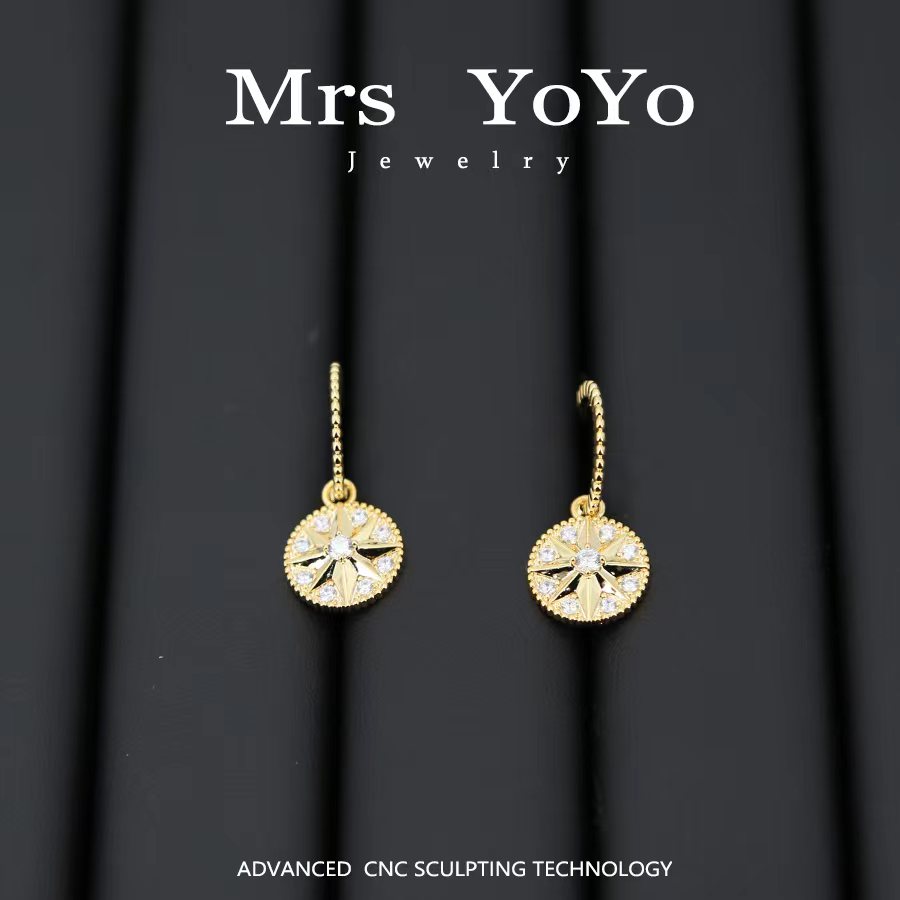 YOYO Accessories 法式时尚轻奢耳环 JH306