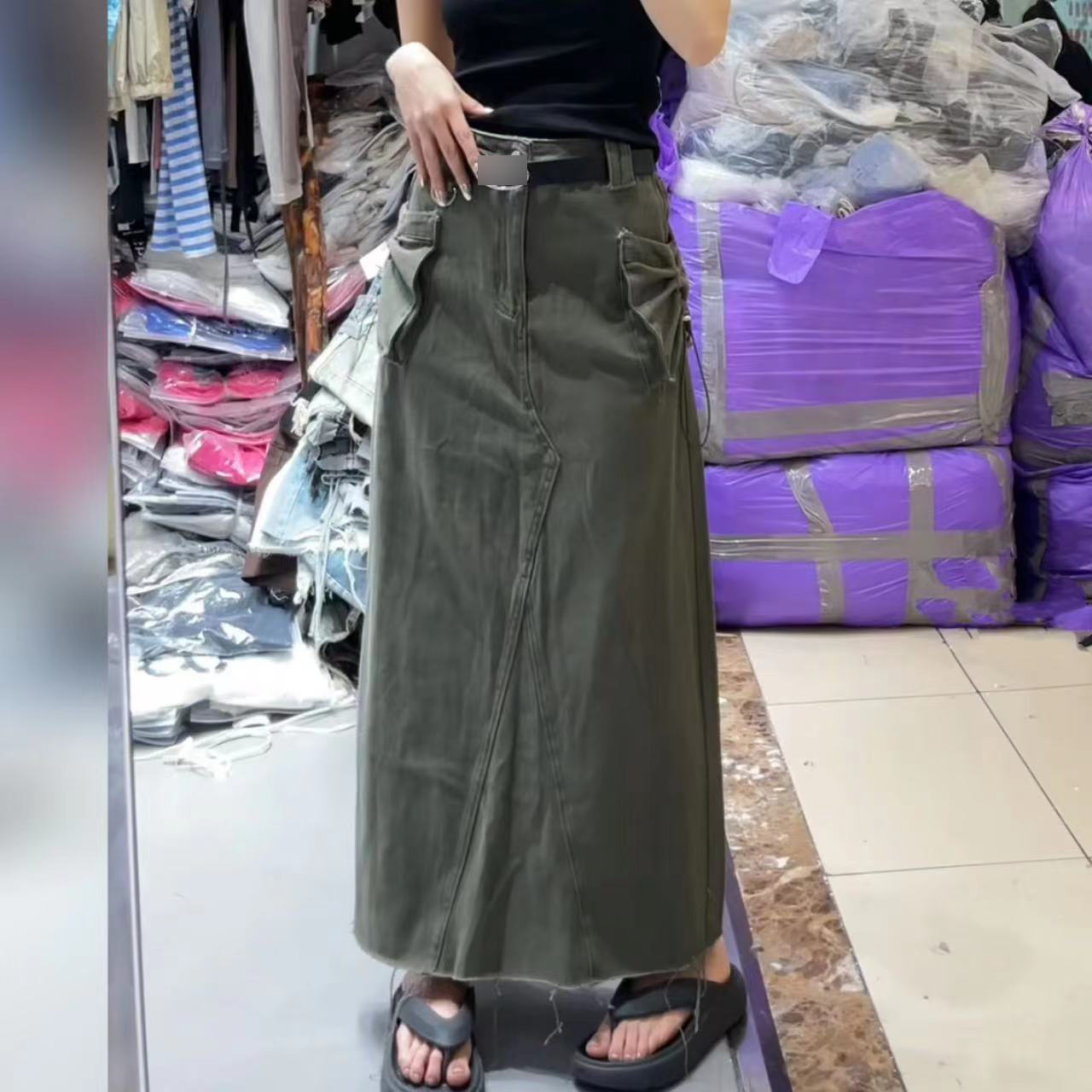 简爱女装 工装长裙 3580