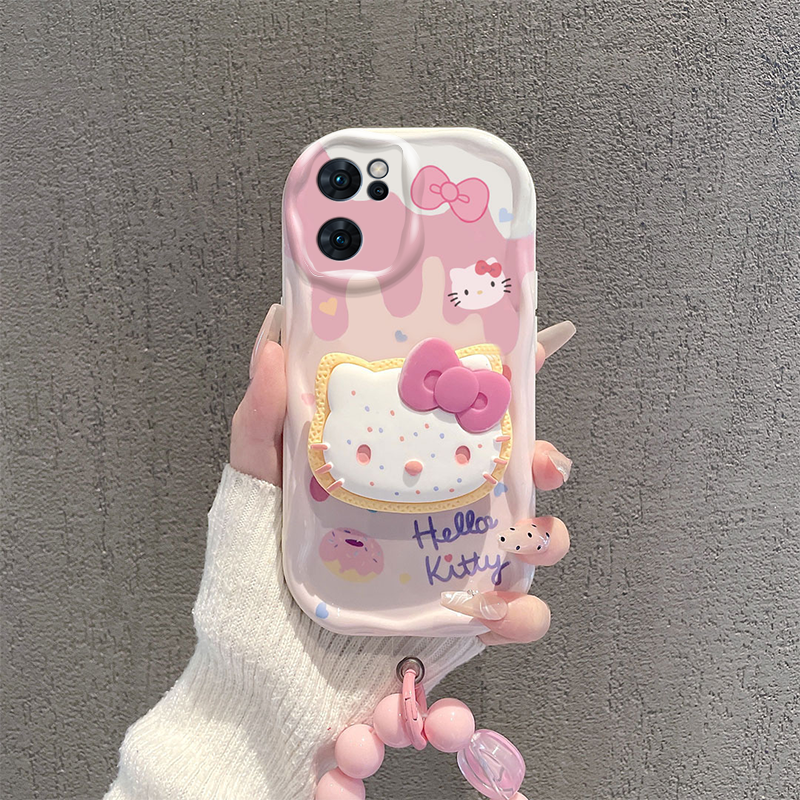 凯蒂猫OPPO Reno7SE手机壳新款高级感卡通全包防摔软胶超薄ins风