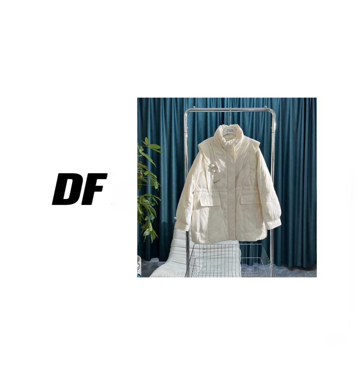 【2505】AMS-DF新款时尚女装春秋洋气百搭羽绒服